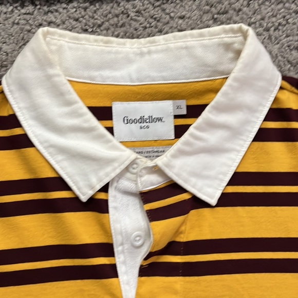 2 XL Rugby shirts: J. Crew/Goodfellow - Picture 2 of 4